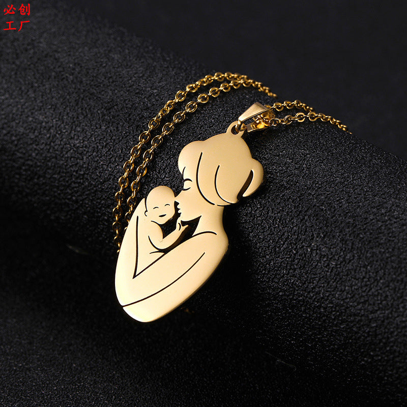 Mother's Day Parent-Child Necklace