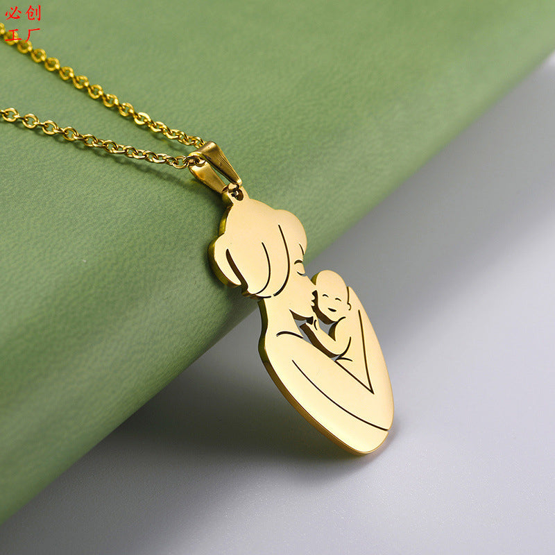 Mother's Day Parent-Child Necklace