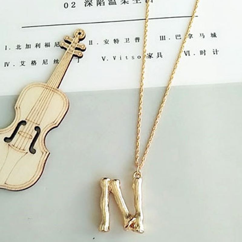 Letter Necklace for Women