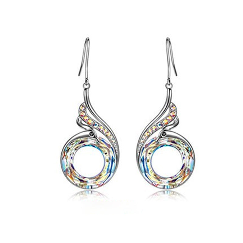 Rise of the Phoenix Crystal Earrings