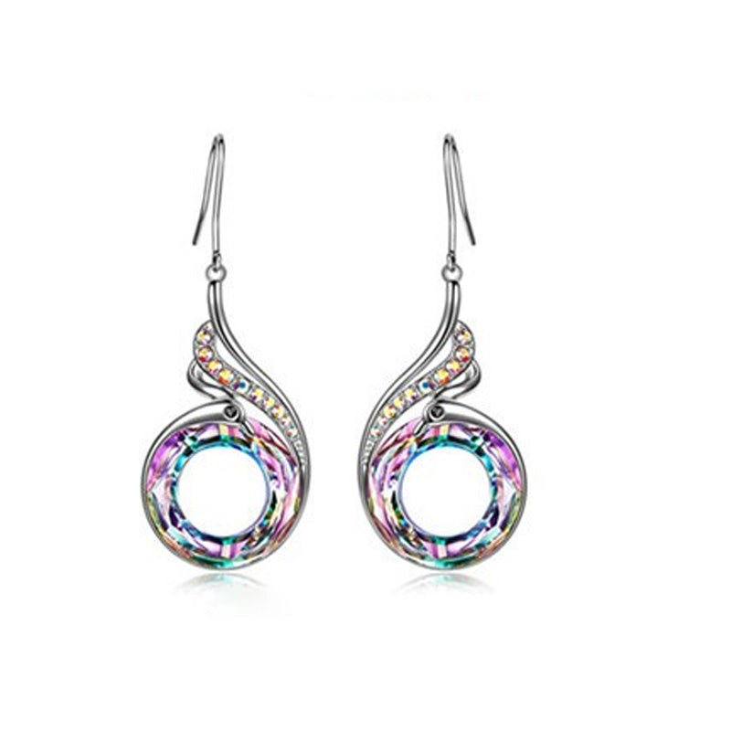 Rise of the Phoenix Crystal Earrings