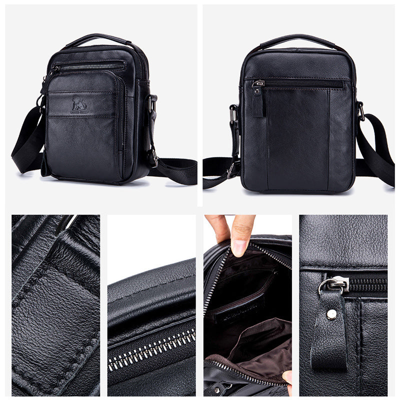 PU Leather Men's Shoulder Bags