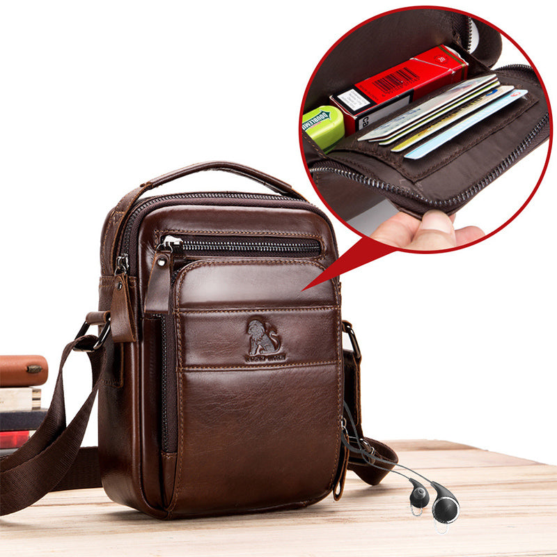 PU Leather Men's Shoulder Bags