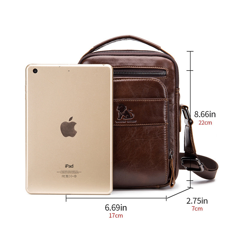 PU Leather Men's Shoulder Bags