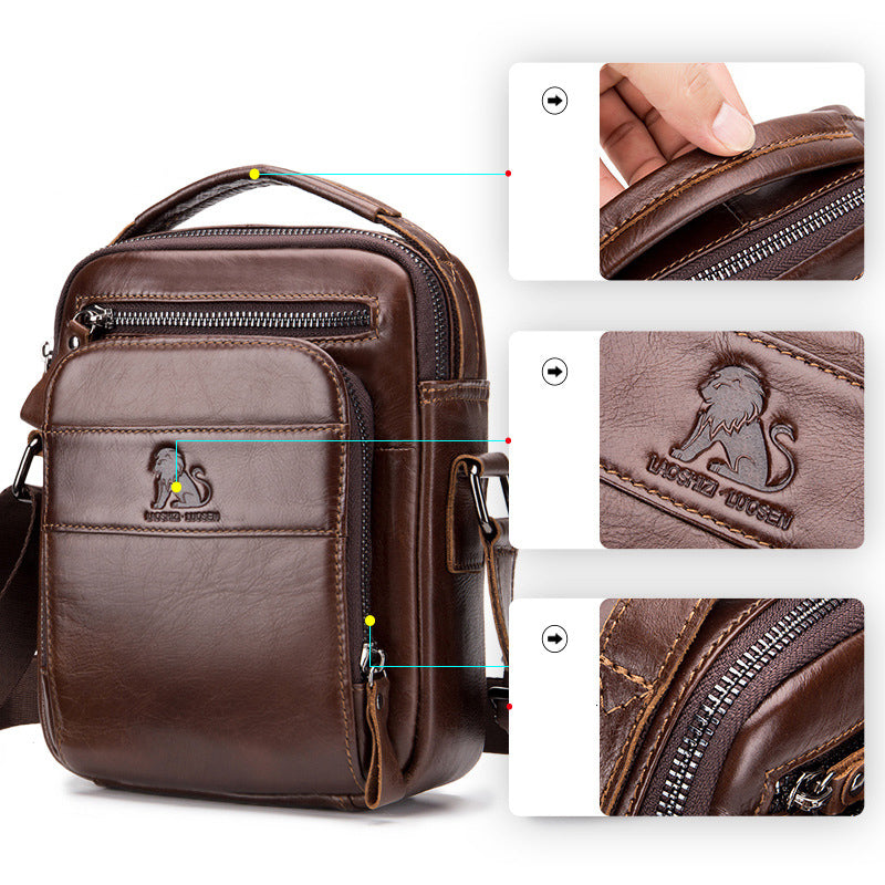 PU Leather Men's Shoulder Bags