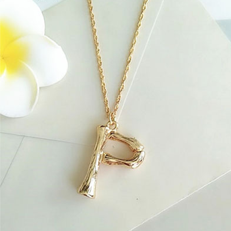 Letter Necklace for Women