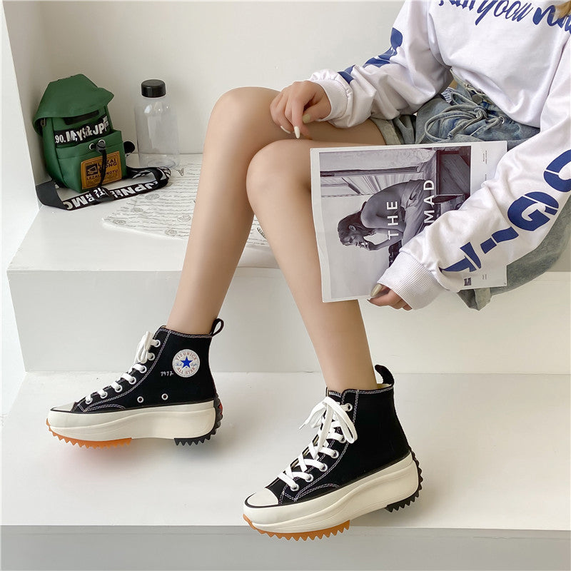 Platform Canvas Shoes