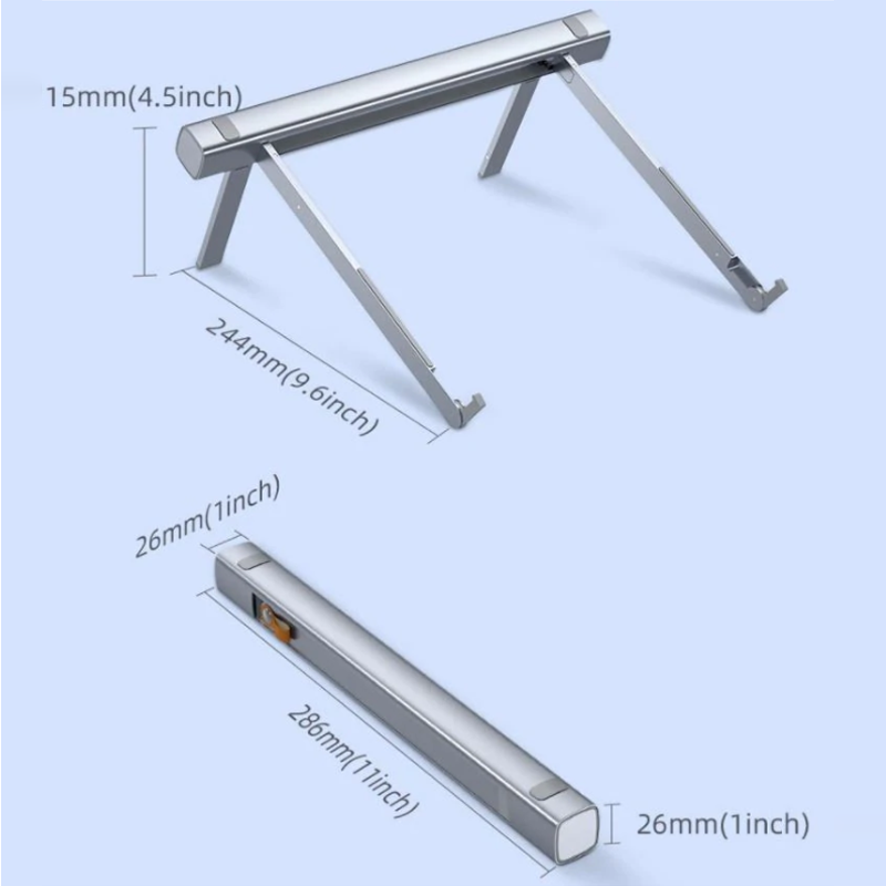 Portable Aluminium Laptop Stand