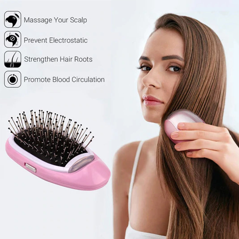 Portable Negative Ion Hair Comb