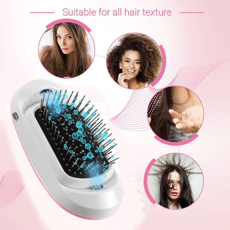 Portable Negative Ion Hair Comb