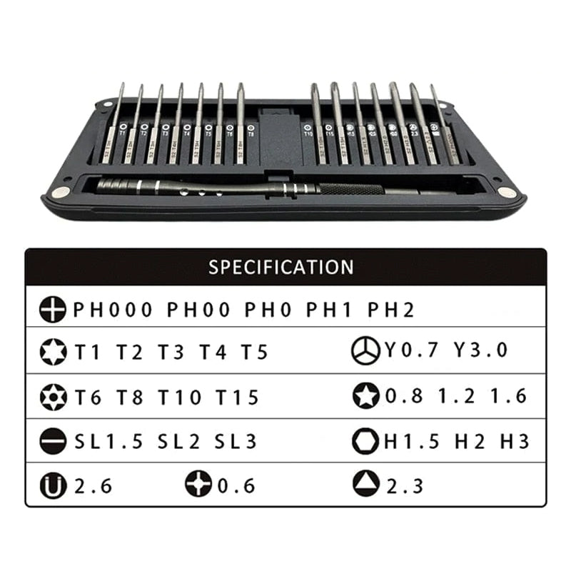 Professional Toolkit Screwdriver Set