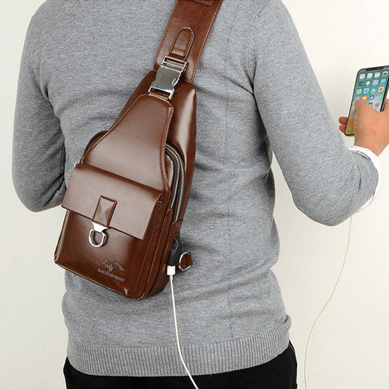 Rechargeable Waterproof High-quality Chest Bag
