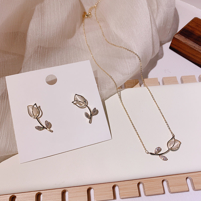 Rose Jewelry Set