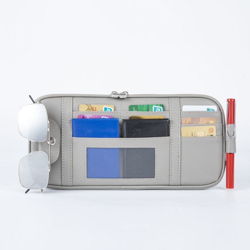 Versatile Sun Visor Storage Bag