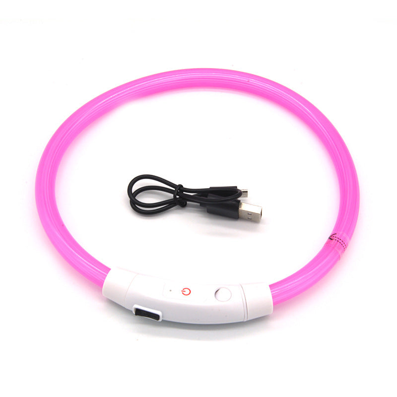 USB Charging Pet Light-emitting Collar