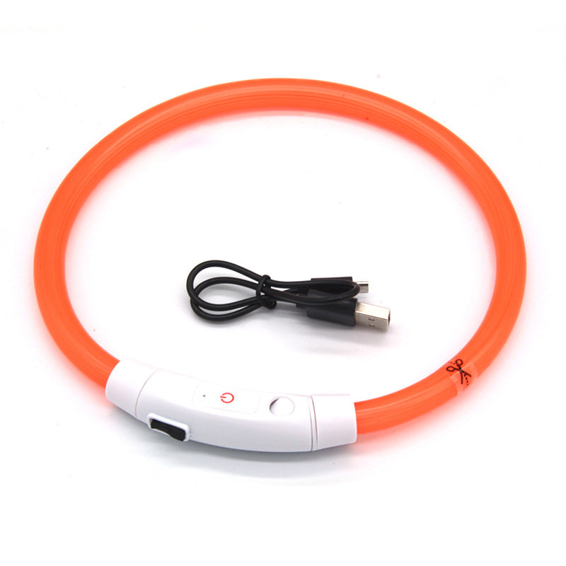 USB Charging Pet Light-emitting Collar