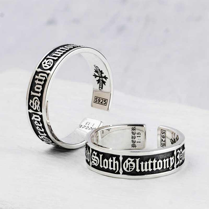 Seven Deadly Sins Ring