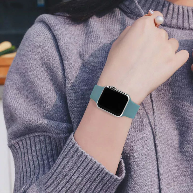 Silicone Strap For Apple Watch Band
