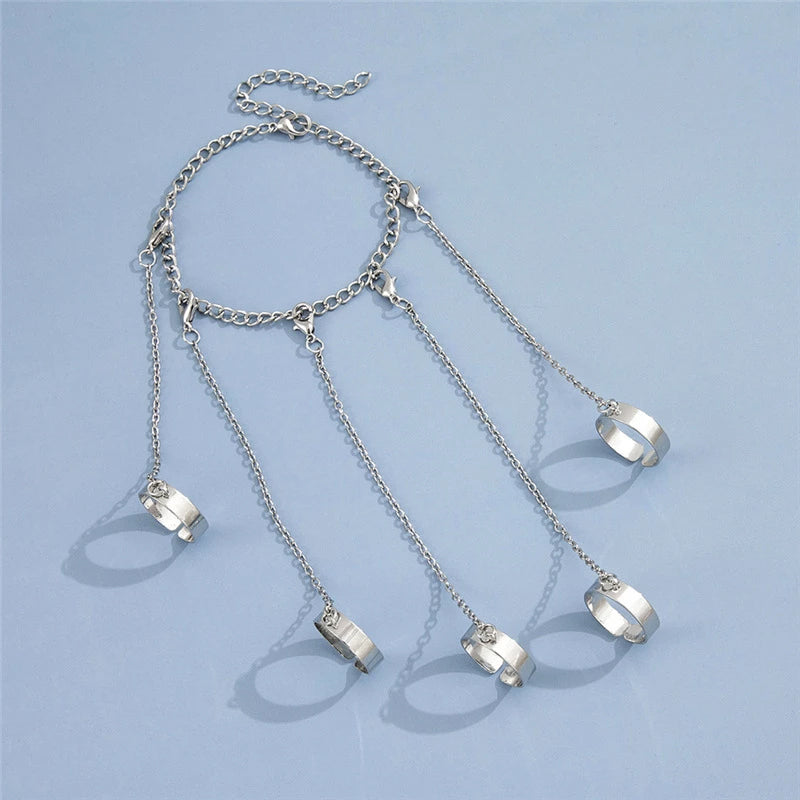 Silver Color Chain Bracelet