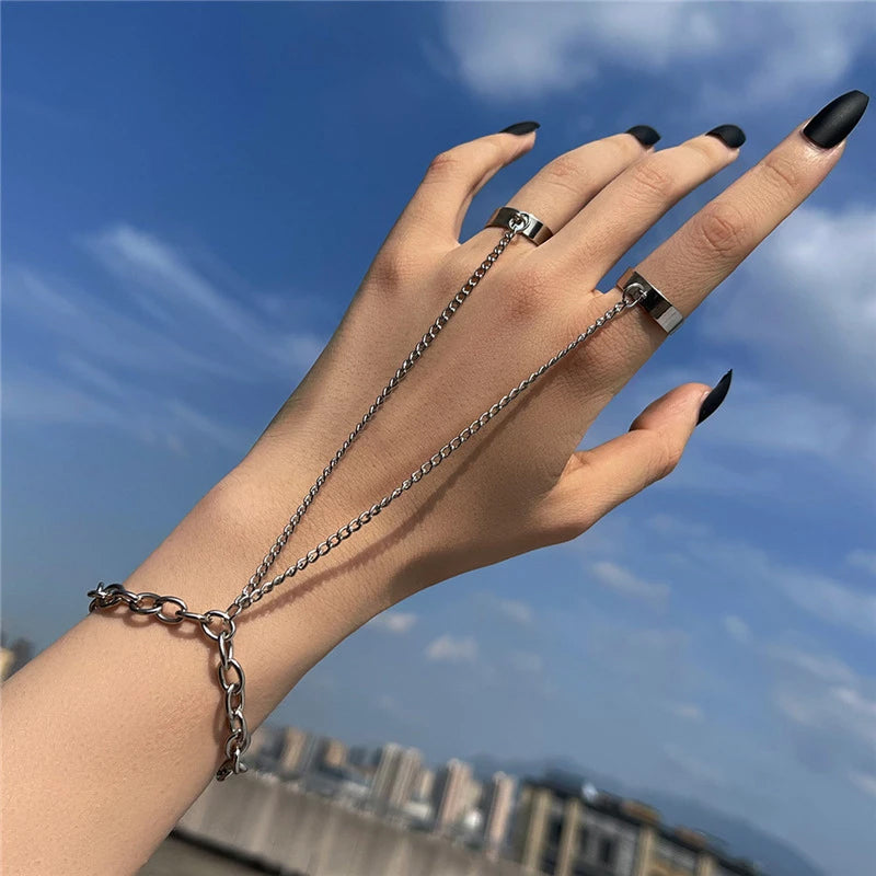 Silver Color Chain Bracelet