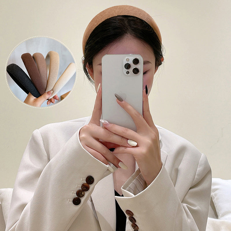 Simple Temperament Solid Color Headband