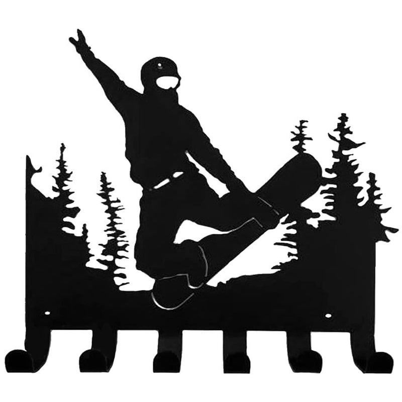 Ski Metal Wall Decor