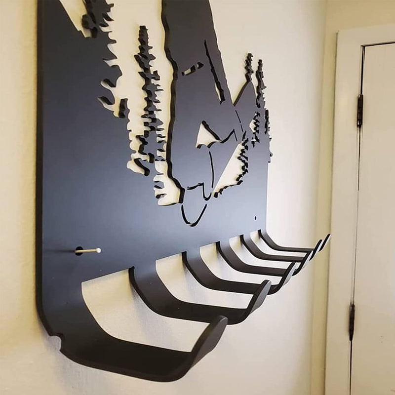 Ski Metal Wall Decor