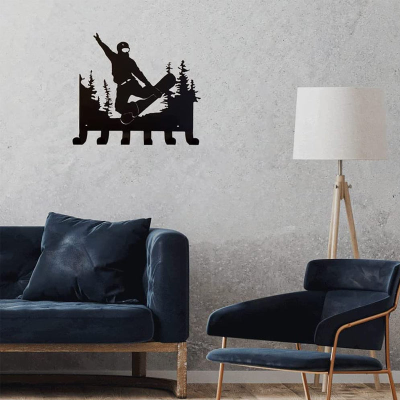 Ski Metal Wall Decor