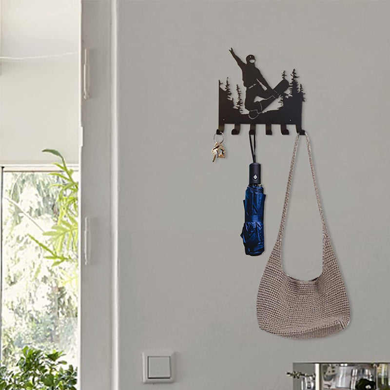 Ski Metal Wall Decor
