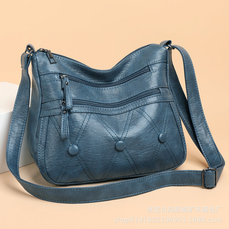 Soft Leather Shoulder Bag