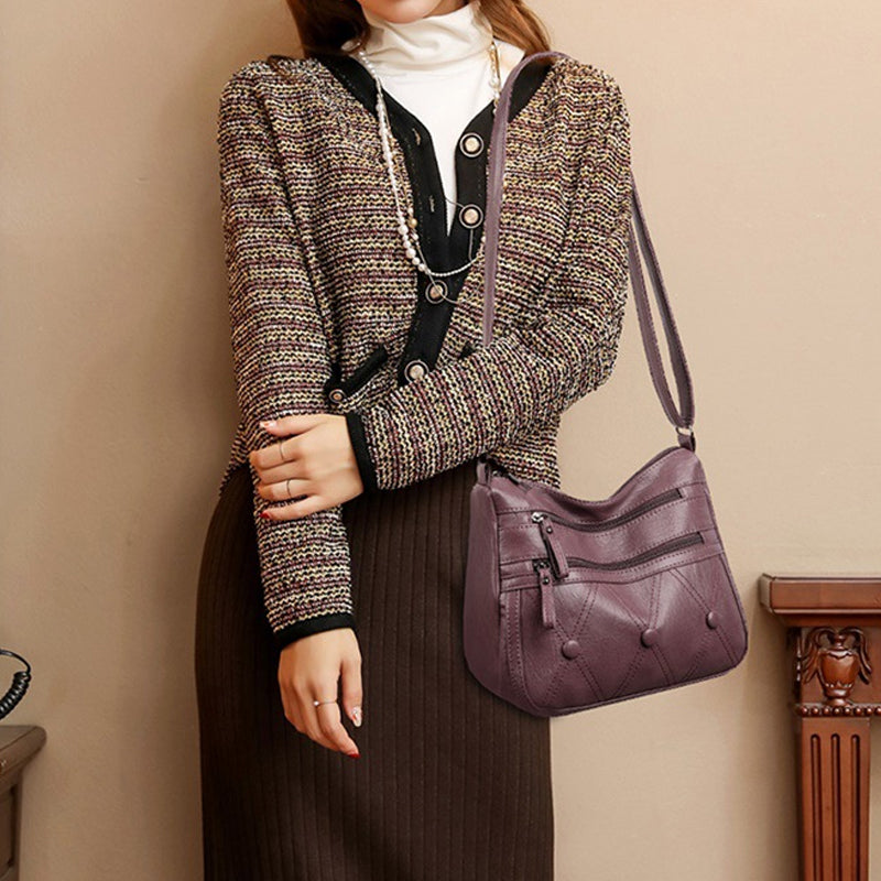 Soft Leather Shoulder Bag