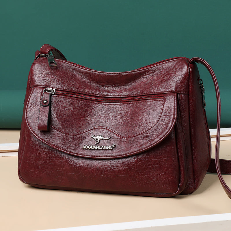 Soft Leather Shoulder Bag