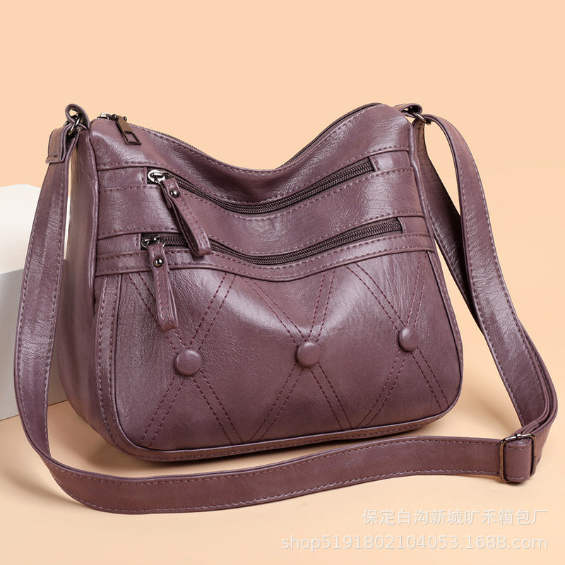 Soft Leather Shoulder Bag