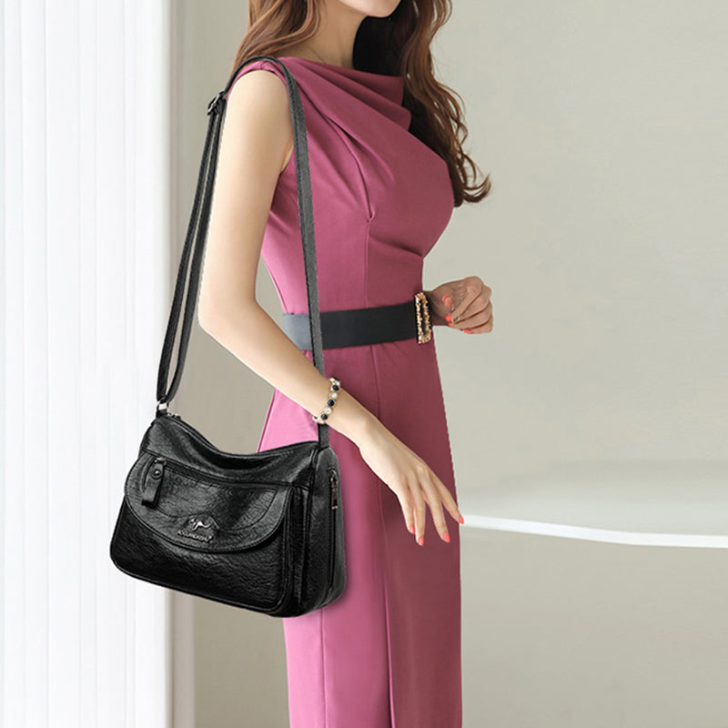 Soft Leather Shoulder Bag