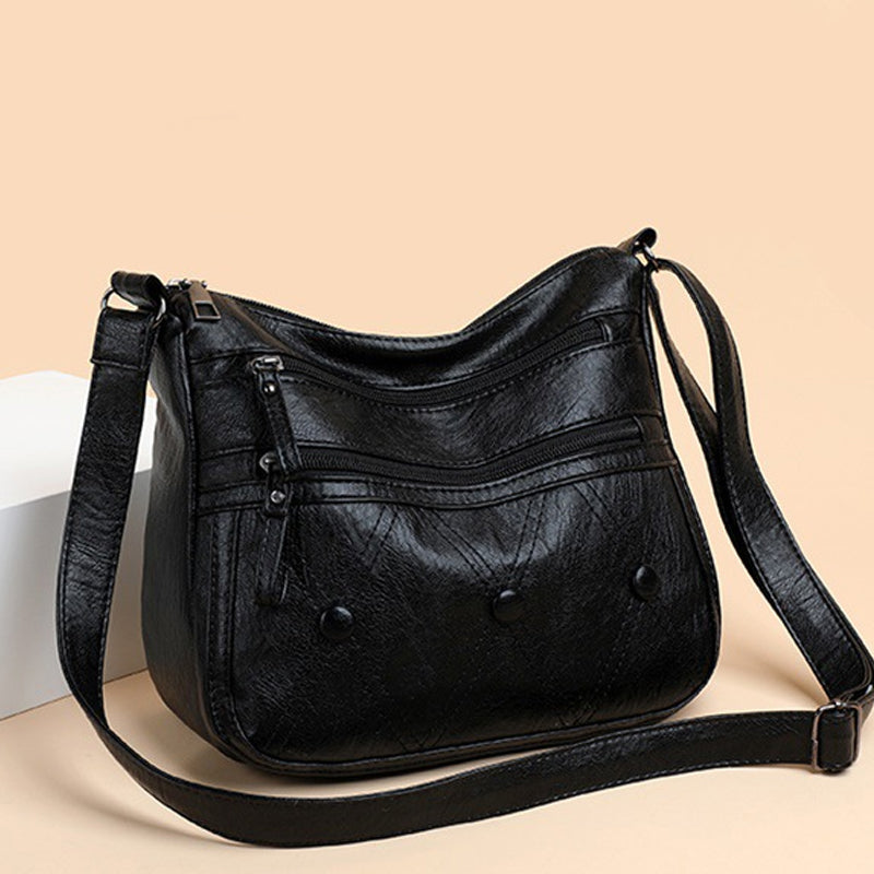 Soft Leather Shoulder Bag