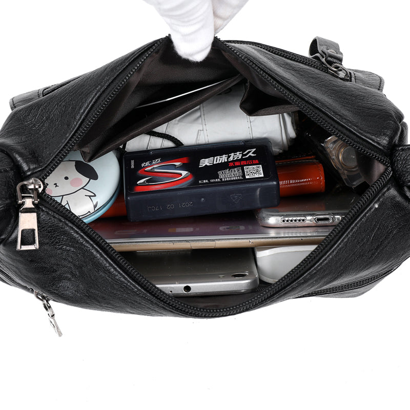 Soft Leather Shoulder Bag