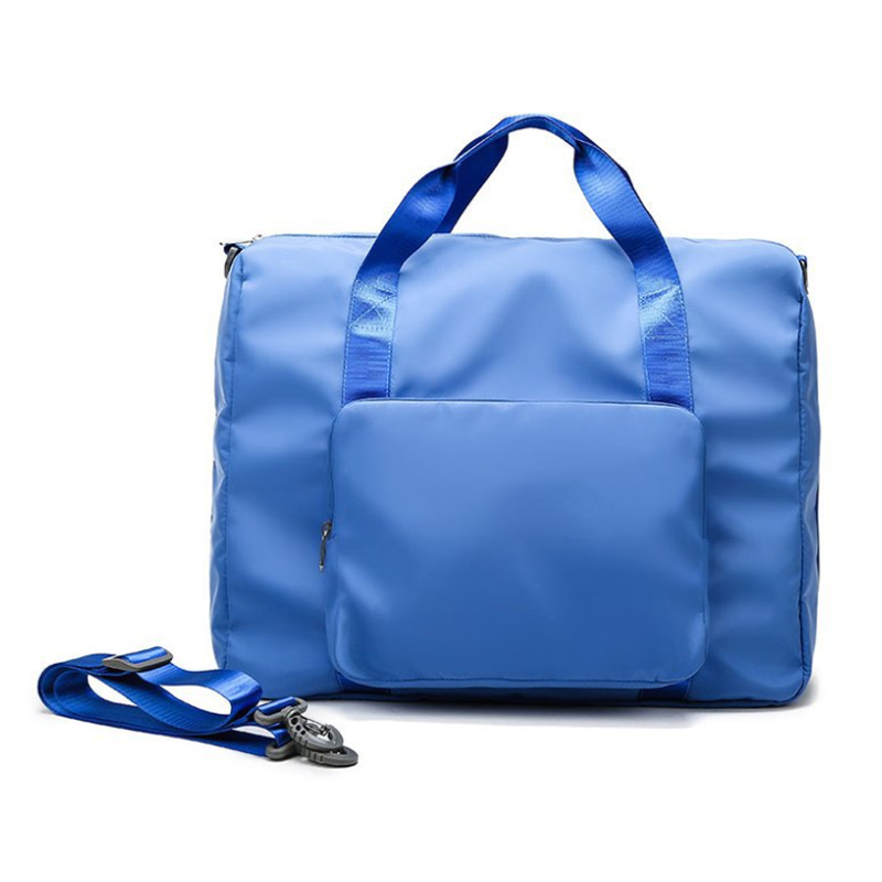 Solid Color Folding Travel Bag