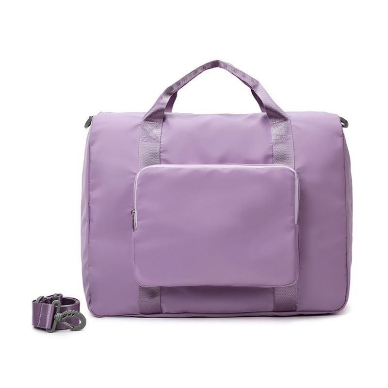 Solid Color Folding Travel Bag