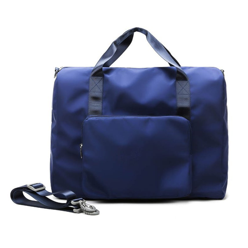 Solid Color Folding Travel Bag