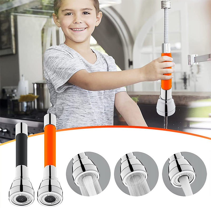Splash Proof Faucet Head Extender