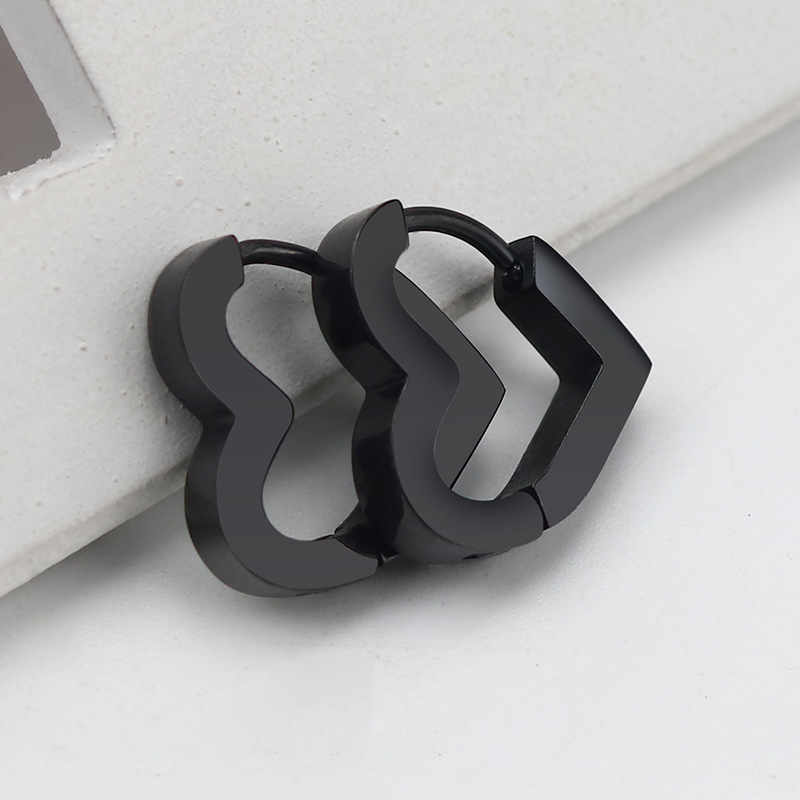 Stainless Steel Mini Geometric Earrings