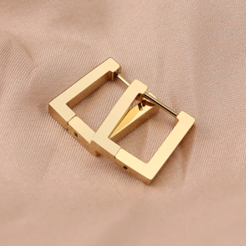 Stainless Steel Mini Geometric Earrings