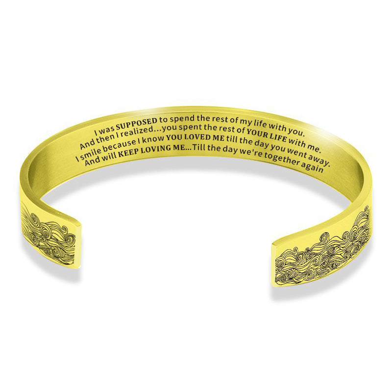 Stainless Steel Wave Bracelet