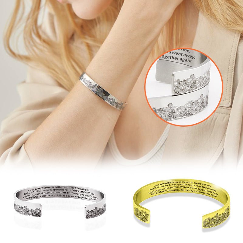 Stainless Steel Wave Bracelet