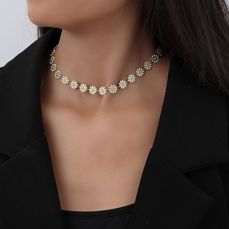 Sunflower Choker