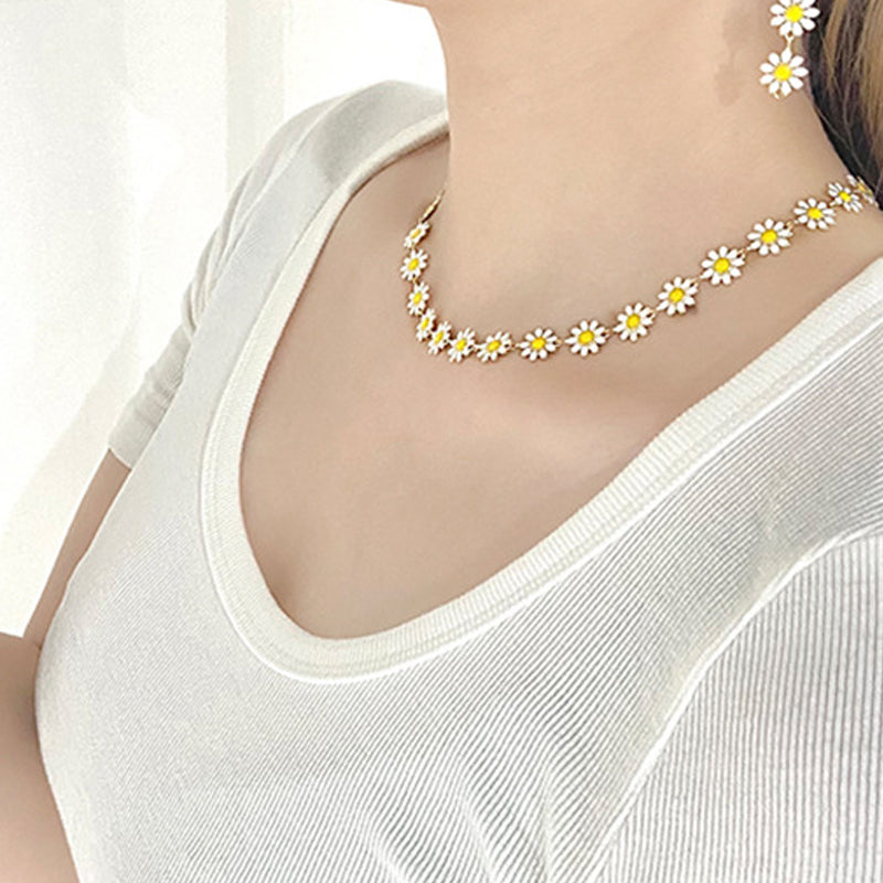 Sunflower Choker