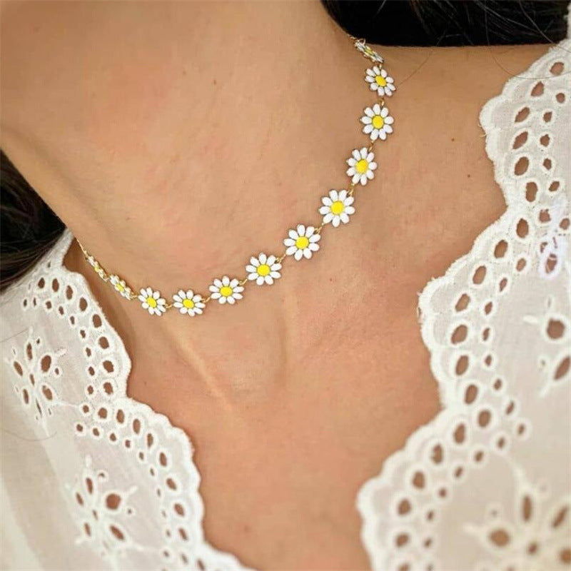 Sunflower Choker