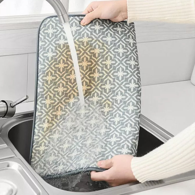 Super Absorbent Dish Drying Mat