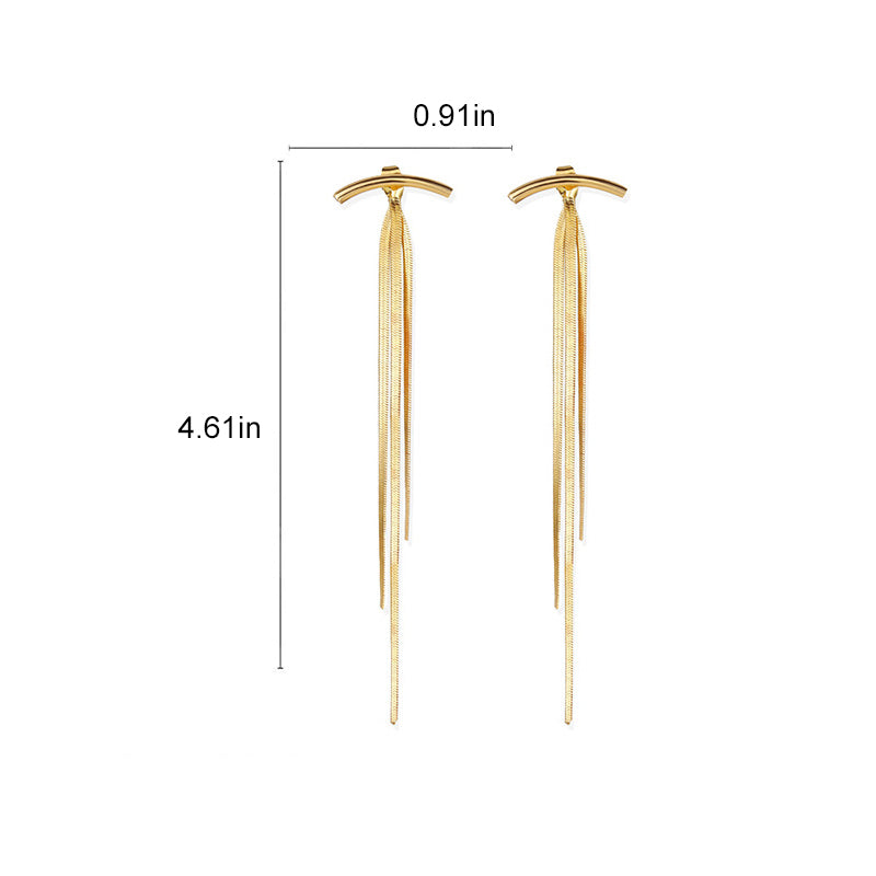 Tassel Thread Earrings