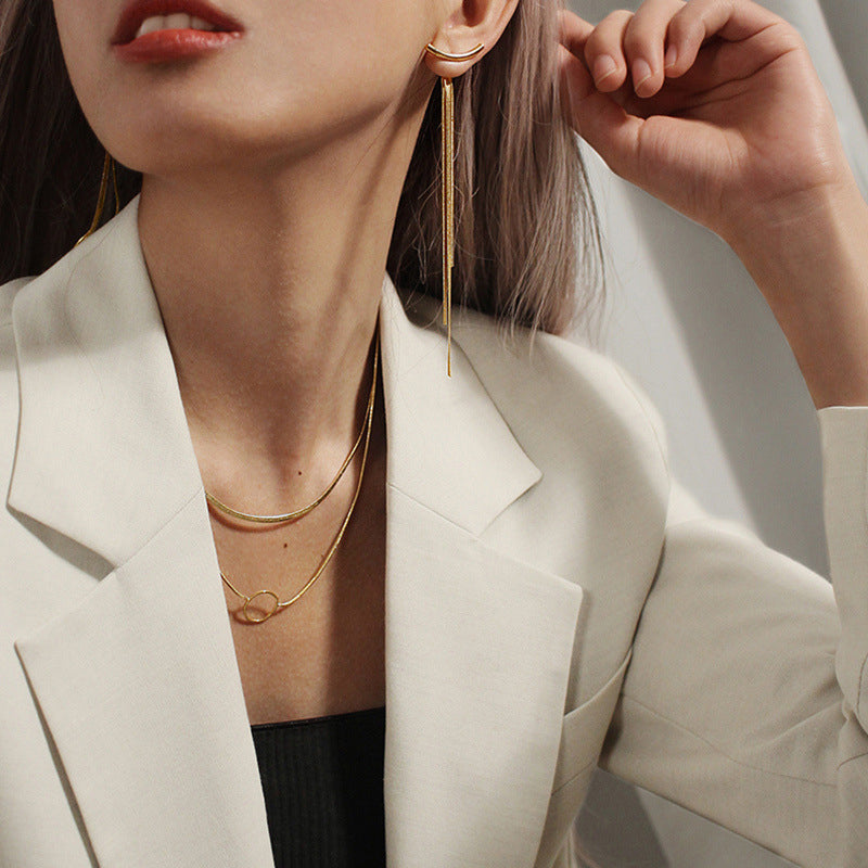 Tassel Thread Earrings